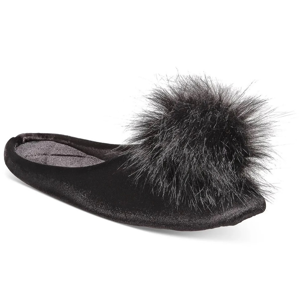 INC Women's Pom Pom Boxed Slippers Size S (5-6)